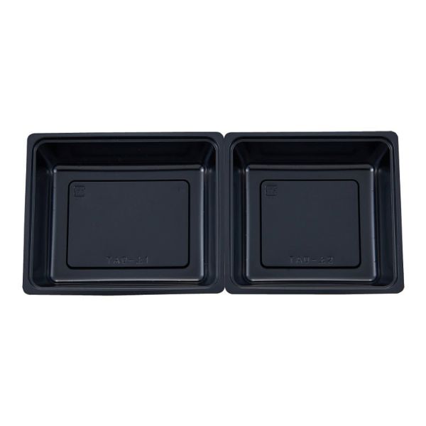 【200セット】仕出弁当 タカギ産業 TS-BOX90-40 本体2段セット(上段+下段) 00321351