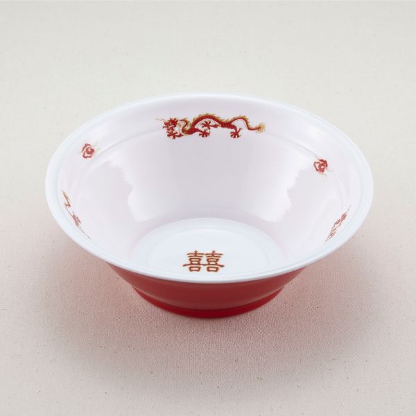 【600枚】麺容器 青葉紙業 ラーメン 大(本体)龍外赤(600) 00429518 31,174円