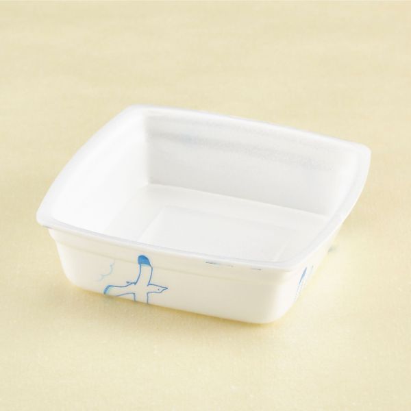 【1200枚】サラダ容器 青葉紙業 サラダカップ 小 カモメ 00430497｜プロステアウトレット