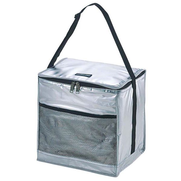 【10個】保冷バッグ パール金属 デリスシルバーソフトクーラーバッグ 30L 00432240 プロステ