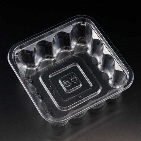 【1500枚】汎用透明カップ リスパック バイオカップ KG360BS 00680794