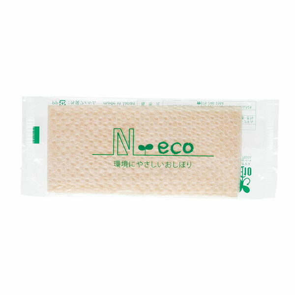 【2000枚】DNコーポレーション おしぼり N-eco環境にやさしい紙おしぼり 00710011 プロステ