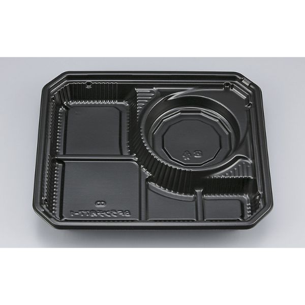 【400枚】シーピー化成弁当容器BFランチ内77-1 黒本体 00733073 10,903円