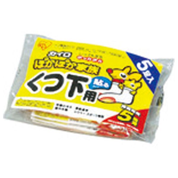 【48個】アイリスオーヤマ 寒さ対策用品 IRIS 264586 ぽかぽか家族 貼るくつ下用 5P 00462338 プロステ 17,746円