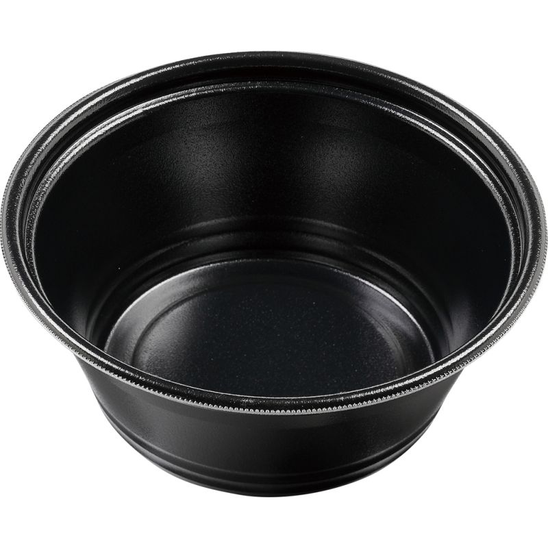 【300枚】麺・スープ容器 エフピコ DLV麺丼23(90)MFP 黒W 00715771 プロステ