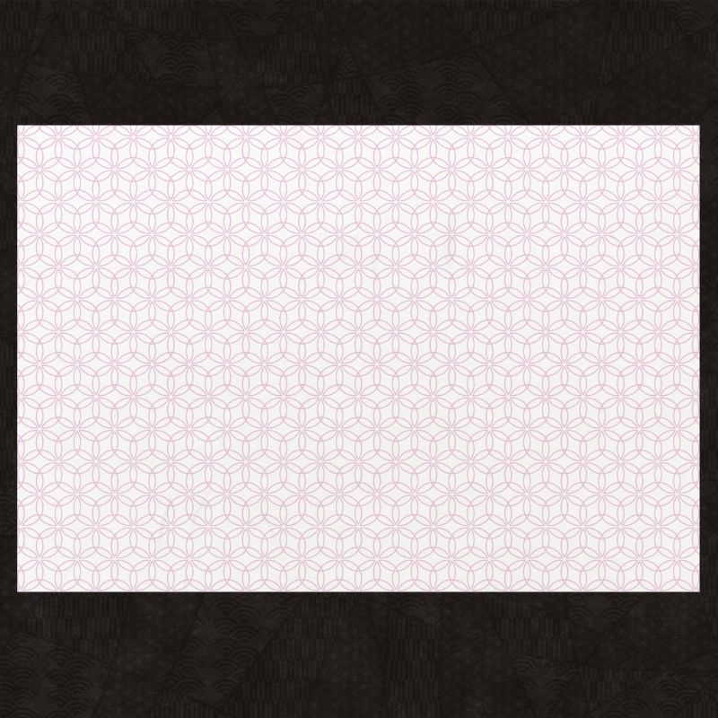 【1000袋】テーブルマット 九州紙工 HANAシリーズテーブルマット 菫 大礼紙(26×38cm) 00735298 プロステ