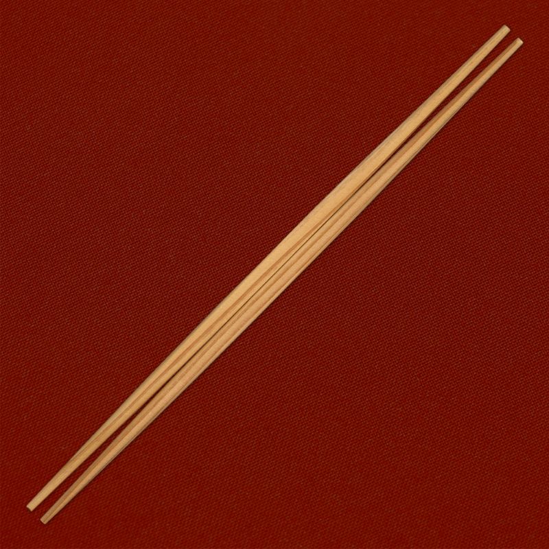 【2000膳】割箸 九州紙工 杉らんちゅう箸赤染め26cmバラ 00735389 プロステ｜プロステアウトレット