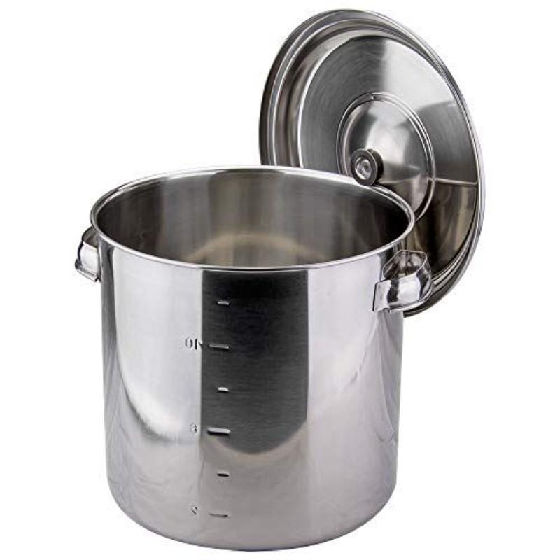 【1個】CLO 18-8目盛付キッチンポット 24cm カンダ 00466572 プロステ