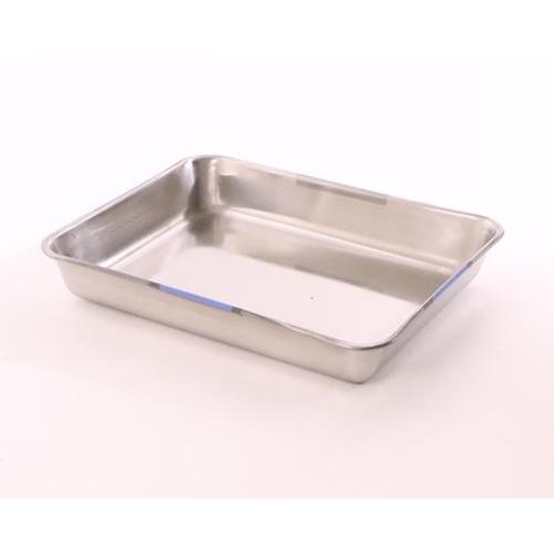 【1個】調理用バット 18-8 カラー角バット 8枚取 青 カンダ 00467033 プロステ