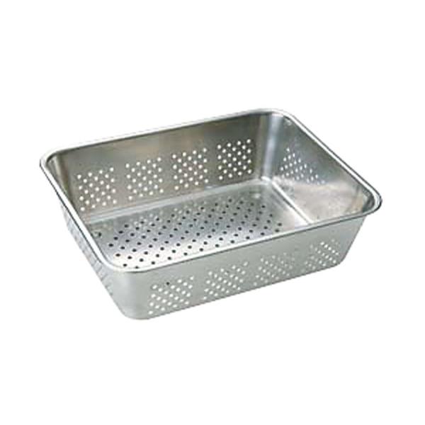 【1個】調理用バット 18-8野菜水切りバット 10枚取 カンダ 00467478 プロステ