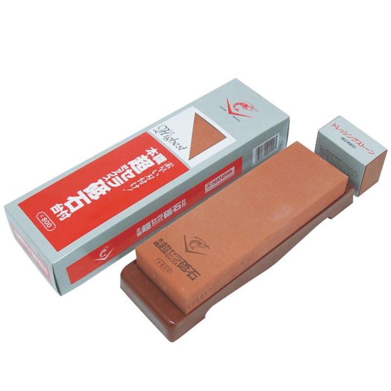 【1セット】厨房器具 超セラミック砥石台付 ＃800 中砥 レッド カンダ 00493936 プロステ 6,192円