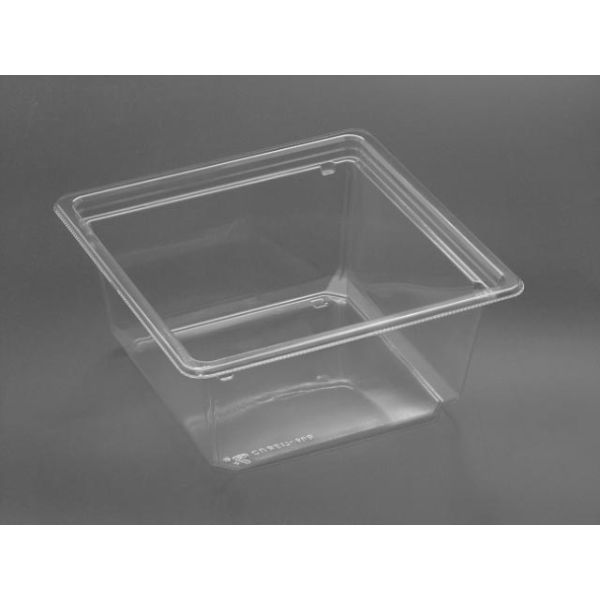 【400枚】サラダ容器 バイオカップ キューブ 17-80B リスパック 00701823