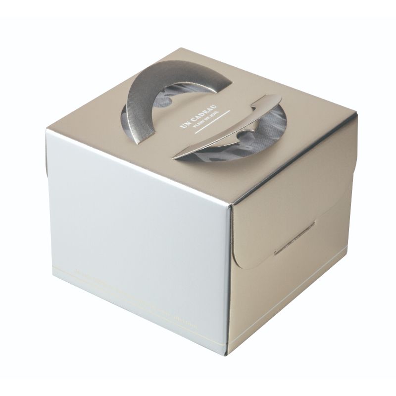 【100枚】ケーキ箱 シャルムデコ5号 ヤマニパッケージ 00733914