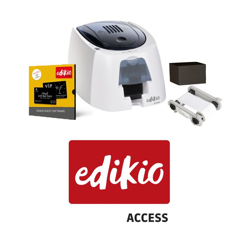 【1個】リボンプリンター エディキオ・アクセス EA2U Evolis 00747332 プロステ