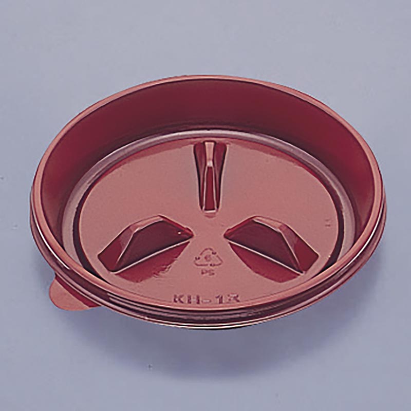 【1800枚】和菓子容器 KH-13朱(KH-13RB) 北原産業 00748629