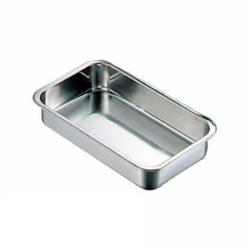 【1個】調理用品 BK 18-8浅型長バット 52型 00470584 プロステ