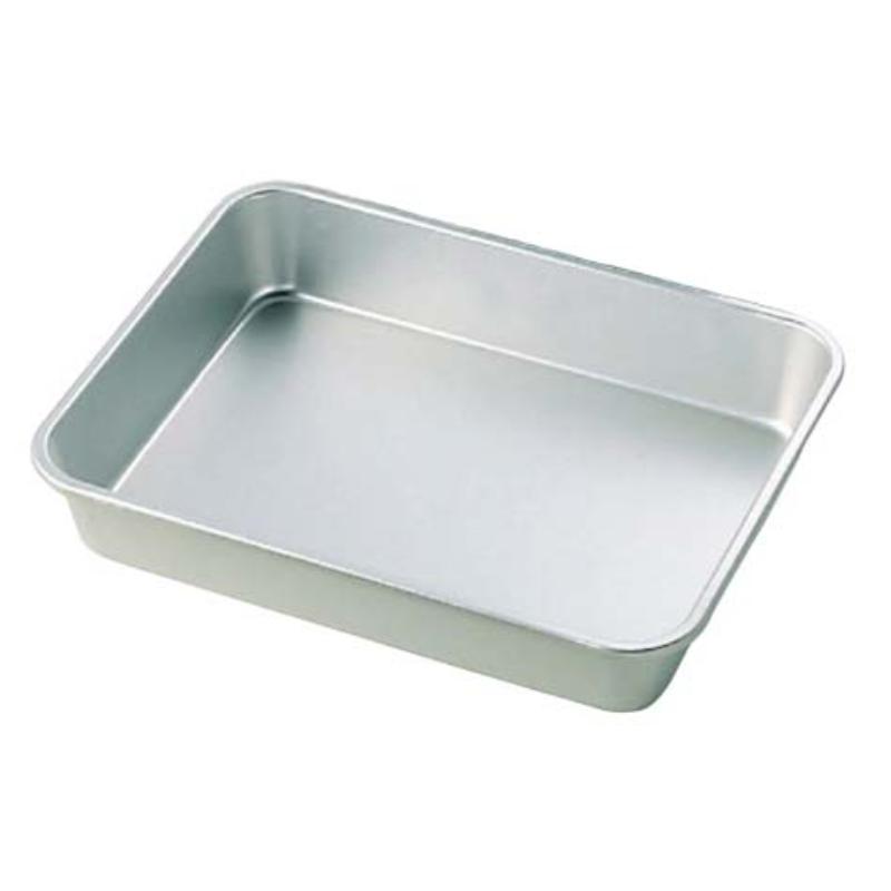 【1個】調理用品 アルマイト深バット 8取 (大) 00470944 プロステ