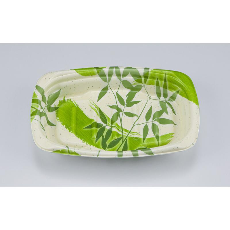 【600点】惣菜容器 TNデリホカ20-13 月竹緑 本体 シーピー化成 00266570