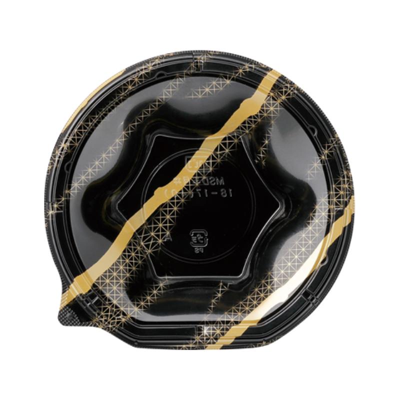 【1000点】どんぶり容器 MSD半月丼 18-17(40) 単紋金 エフピコ 00269273|プロステアウトレット