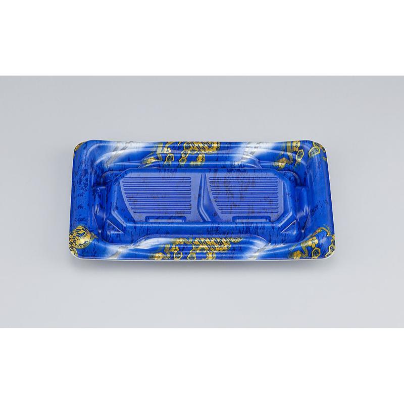 【1200点】寿司容器 SFうま盛段2 風雪青 本体 シーピー化成 00282485|プロステアウトレット
