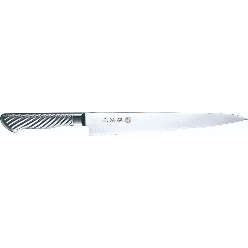 楽天市場】【1点】包丁 藤寅作 DP割込共柄 筋引 270mm FU-887 藤次郎