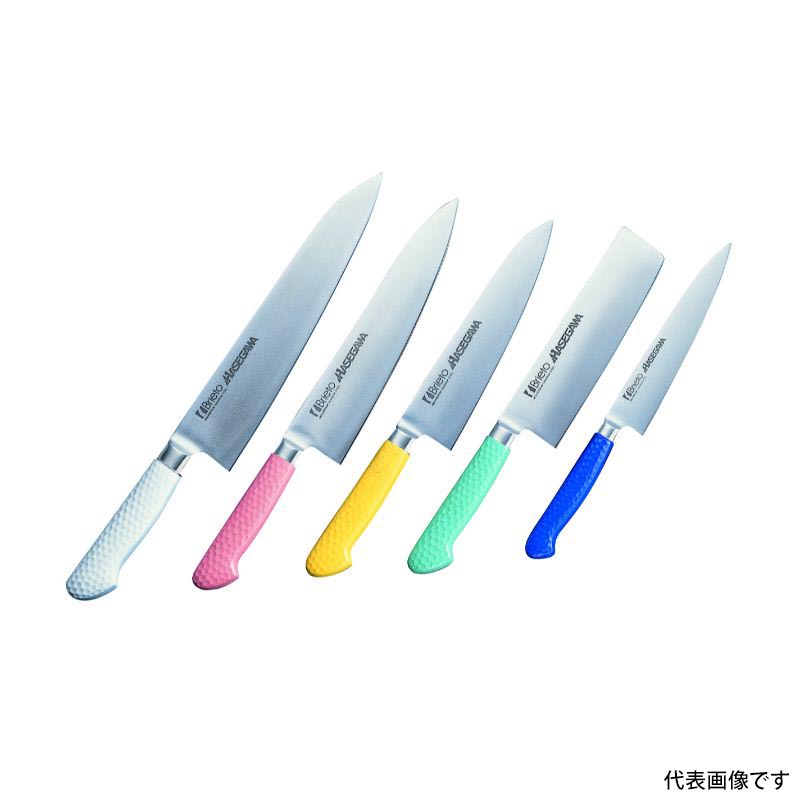 【1点】抗菌カラー包丁 MGK-210 牛刀 21cm レッド ハセガワ 00486344