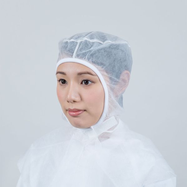 【200点】不織布キャップ フィットインナー FHI-400 ホワイト F 日本フィットフード 00487744|プロステアウトレット
