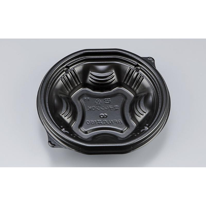 【600点】どんぶり容器 BFN丸丼180 黒 本体 シーピー化成 00630668｜プロステアウトレット