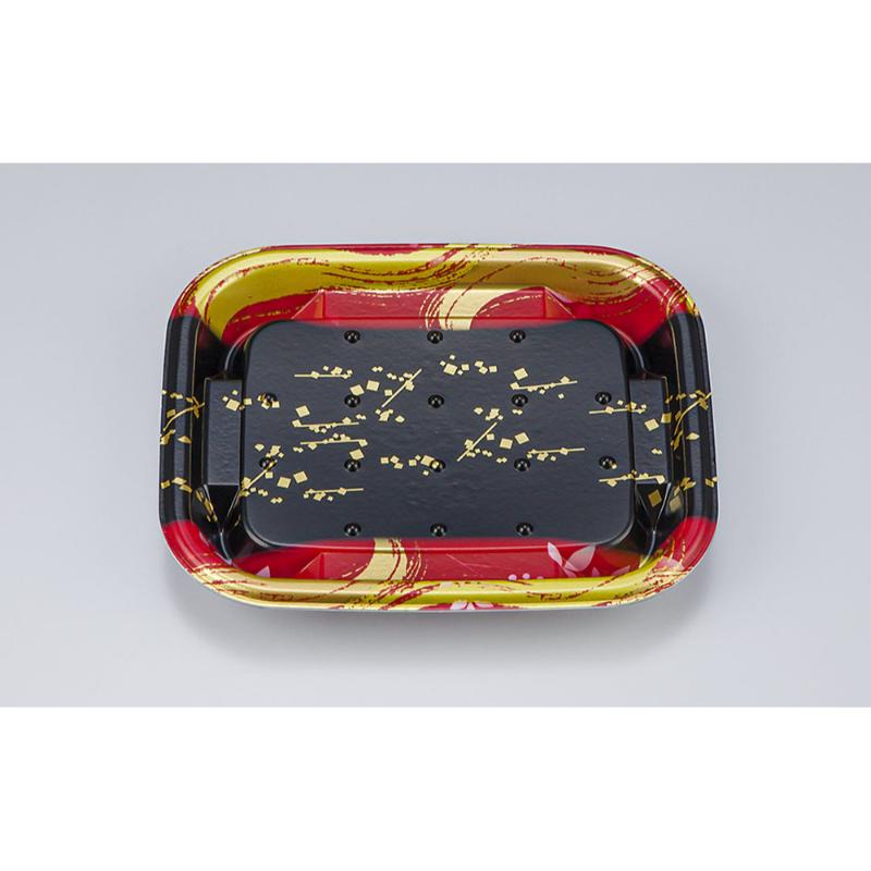 【1600点】惣菜容器 TNえにし13 筆蒔絵 本体 シーピー化成 00669603