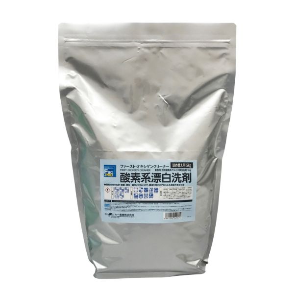 【4点】漂白剤 ファーストオキシゲンクリーナー詰替え用 5kg 大一産業 00691054｜プロステアウトレット