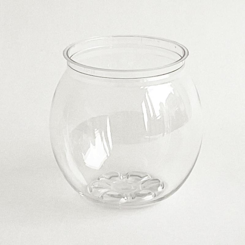 【200点】 透明PET210ml ボール型 アクトU 00759302