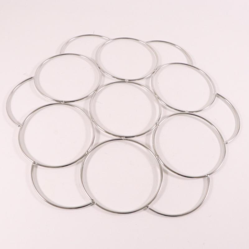 【1個】調理用品 段付鍋用てぼリング 48cm用 7穴 00254051｜プロステアウトレット