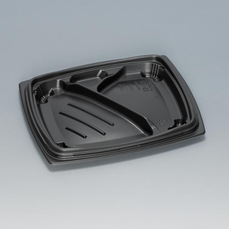 【600枚】弁当容器 祝い膳24-20-4H 黒 福助工業 00267575｜プロステアウトレット