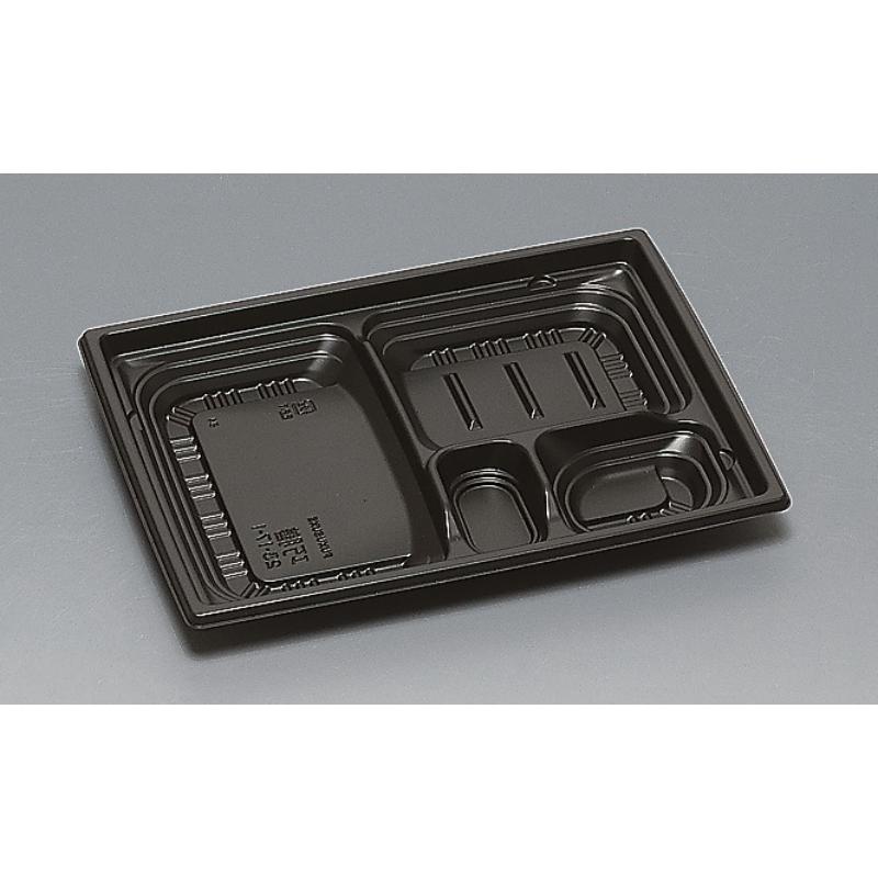 【800枚】弁当容器 巧膳23-17-1H 黒 福助工業 00275078｜プロステアウトレット