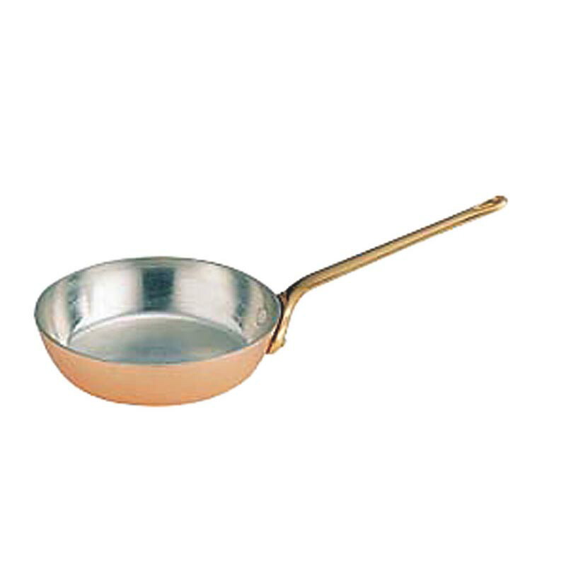 【1個】テーブル用品 銅 プチフライパン 12cm (250cc) 00482744