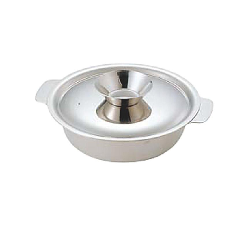 【1個】卓上用品 SW Nbステンレス チリ鍋 26cm 00482818