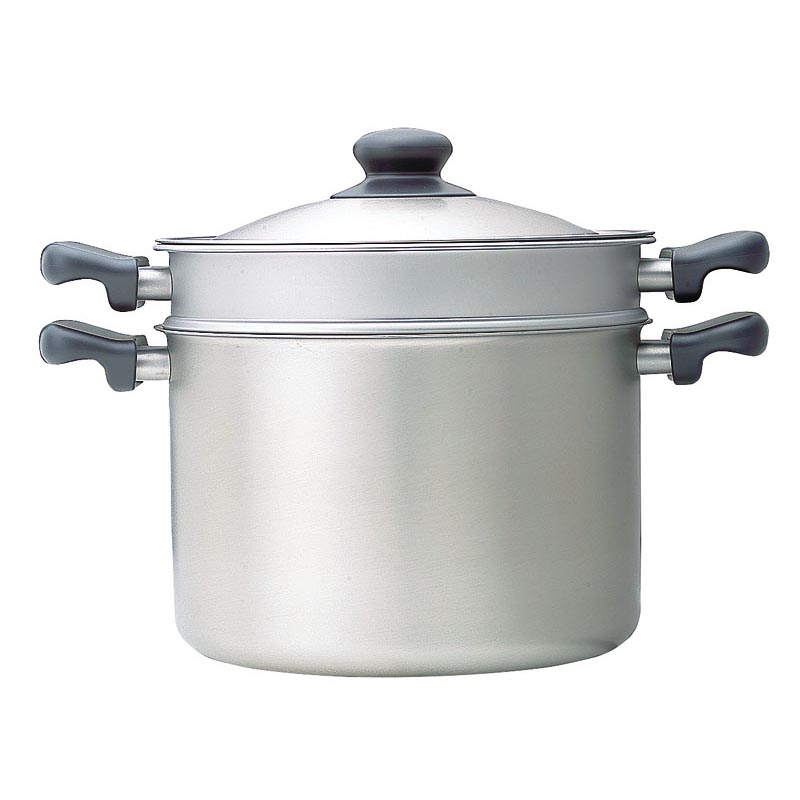 柳宗理　パスタパン　 コランダー付　鍋　ステンレス　22㎝　新品未使用品 柳宗理 パスタパン 22cm フタ・ステンレスコランダー付き