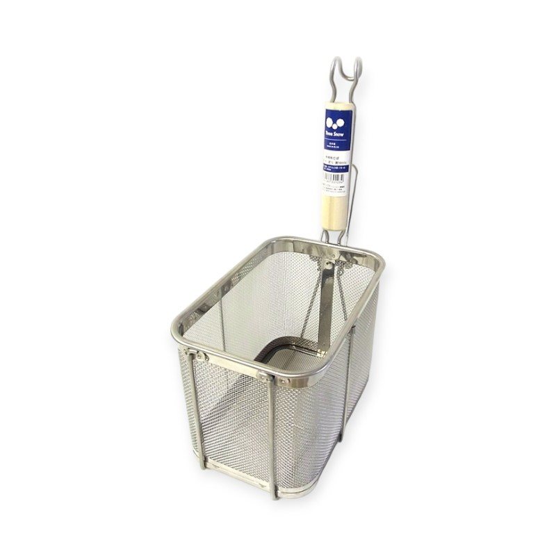 ⭐️2個⭐️UK 18-8 パンチング⭐️パイプ柄平底うどんてぼ⭐️テボ湯切りほし麺揚げ ⭐️2個⭐️UK 18-8 パンチング⭐️パイプ柄平底うどんてぼ⭐️