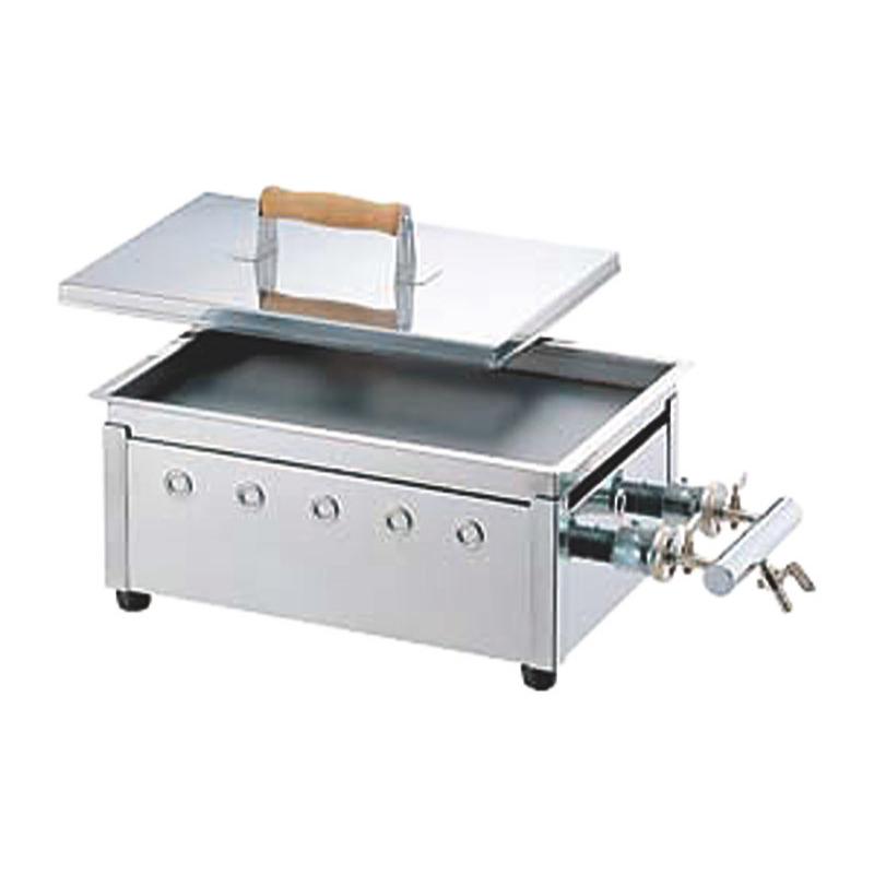 楽天市場】AKS 卓上ドテ焼 餃子焼・鉄板焼兼用 大 12.13A 都市ガス