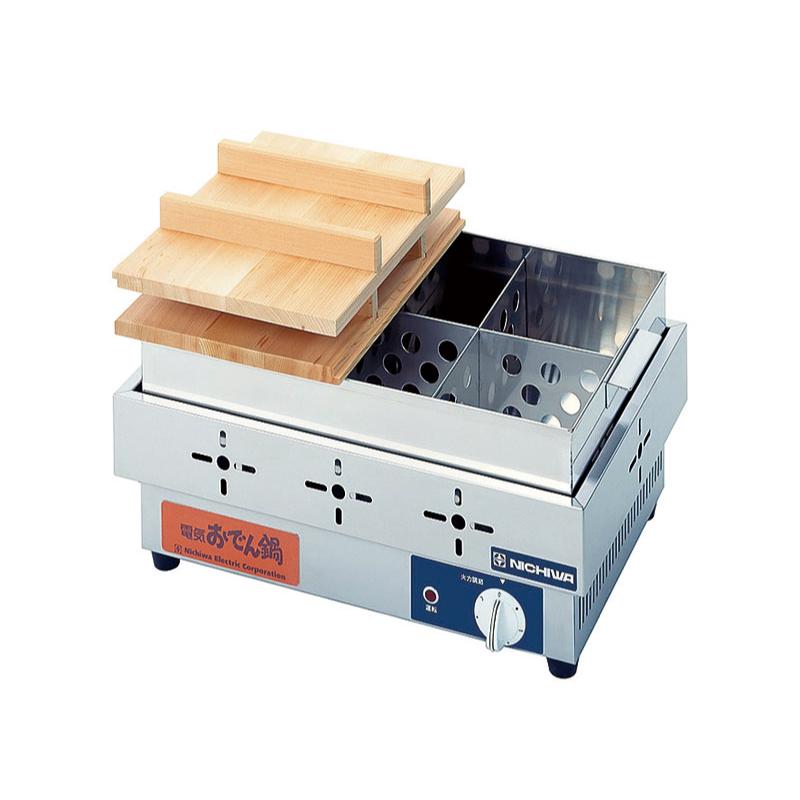 ニチワ 業務用電気おでん鍋 EOK-8 ステンレス製 8仕切り 楽天市場】ニチワ 電気おでん鍋 EOK-8 8仕切／具材の仕切りができる