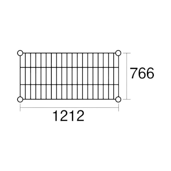 【1台】メタルラック スーパーエレクター LMS1220：P2200：6段 00502499