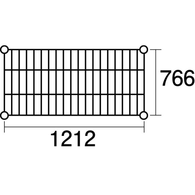 【1台】メタルラック ステンレスエレクター SLMS1220：PS2200：5段 00505614 136,752円