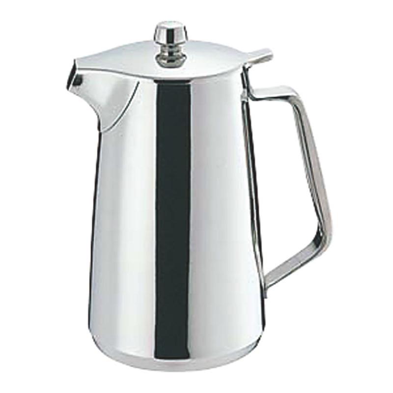 【1個】喫茶用品 SW 18-8A型ウォーターポット 中 1600cc 00511092
