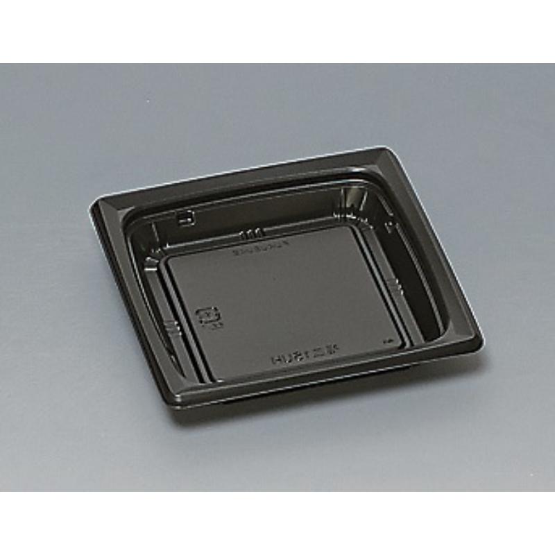 【900枚】軽食容器 福皿15UH 黒 福助工業 00522680
