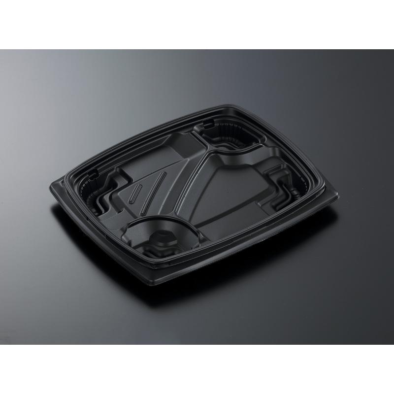 【600枚】弁当容器 CTリル 24-20C BK 身 中央化学 00603976