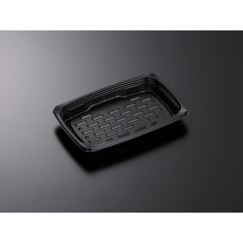 【1000枚】軽食容器 CTデリトップ20-13 BK 身 中央化学 00707588