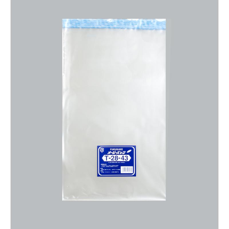 【20袋】テープ有 OPP袋 オーピーパックC T-28-43 100枚入 福助工業 00756307｜プロステアウトレット 28,228円