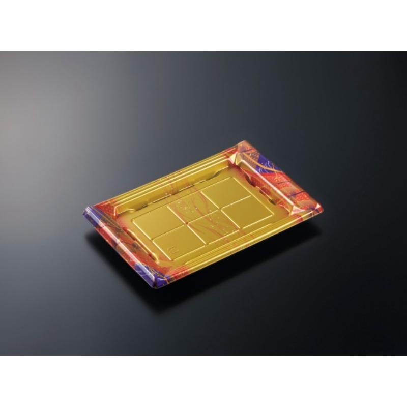 【600枚】刺身容器 CF宴角 27-18 華やぎV-BK 身 中央化学 00762736|プロステアウトレット