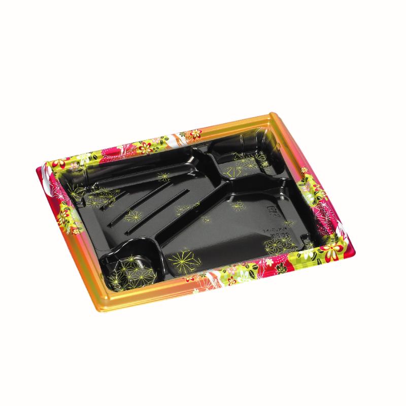 【600枚】弁当容器 箱膳23-20-2H みやび赤 福助工業 00762903|プロステアウトレット