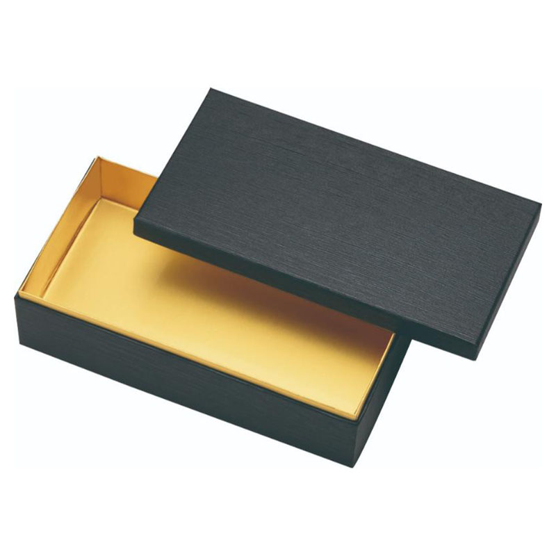 【100個】弁当容器 HSH-200-105-2 1段貼箱 (黒木目エンボス 内金茶) アヅミ産業 00765732｜プロステアウトレット